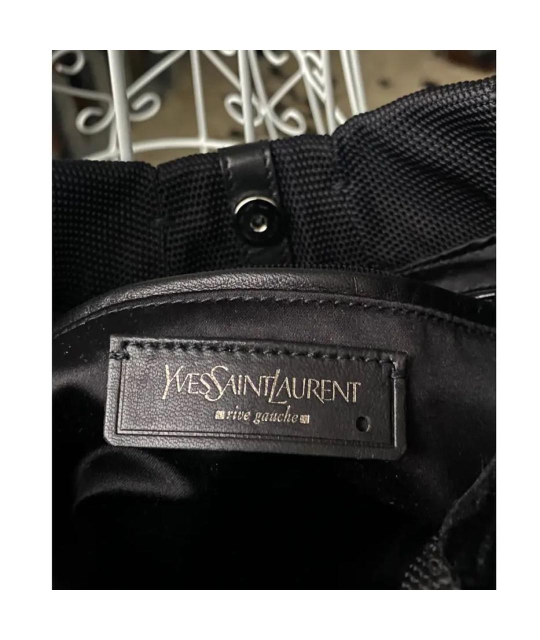 SAINT LAURENT Черная сумка через плечо, фото 4