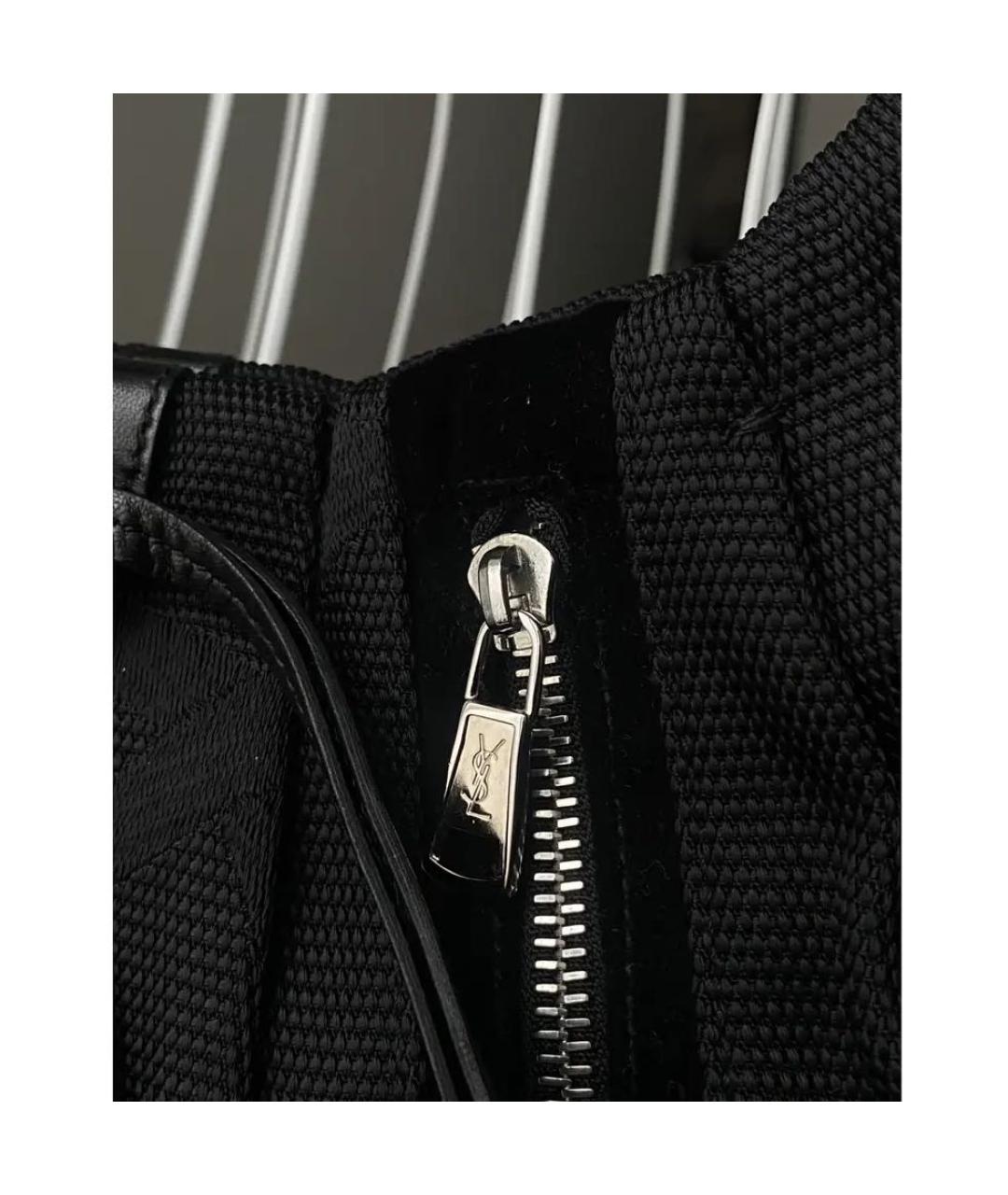 SAINT LAURENT Черная сумка через плечо, фото 3