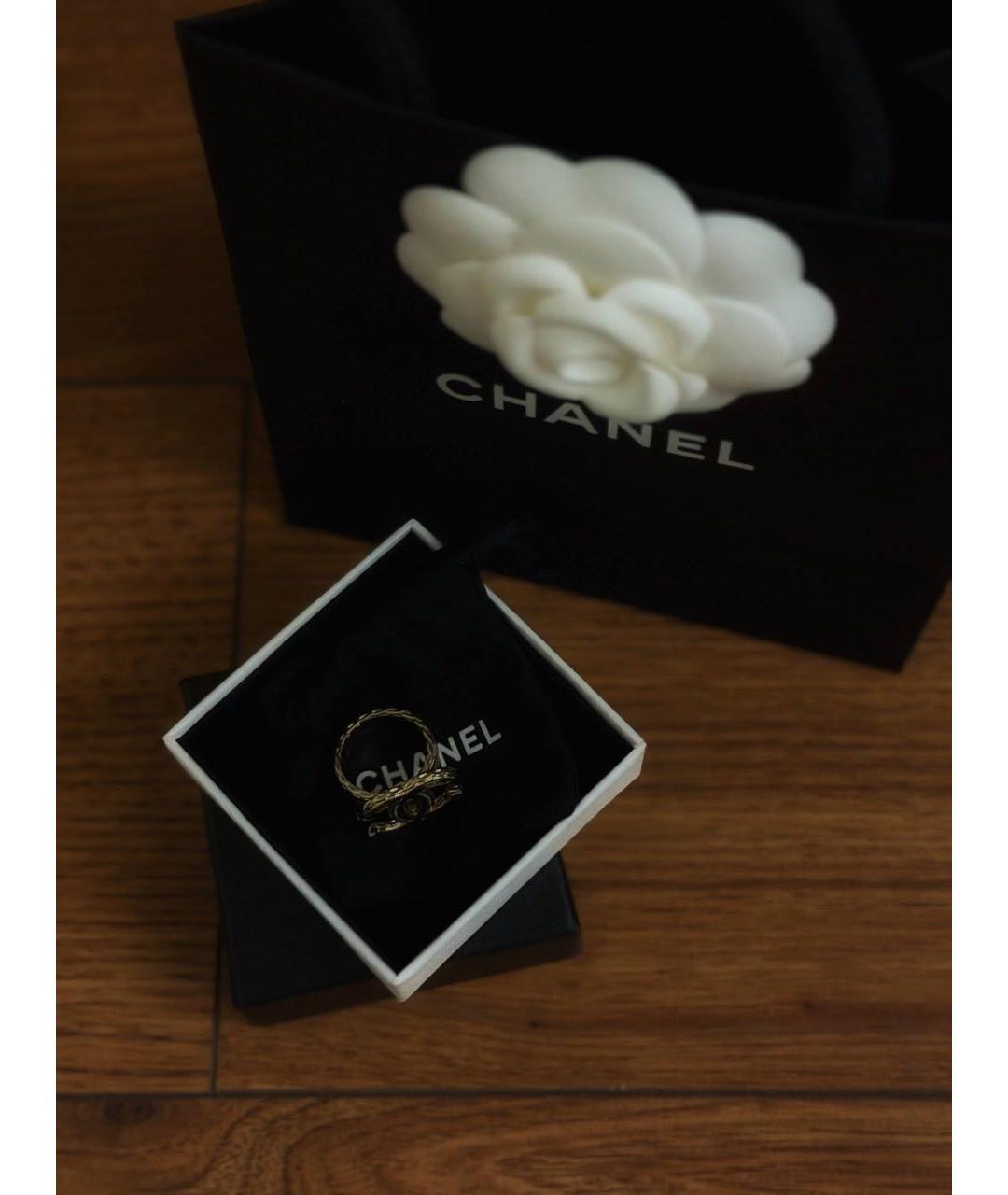 CHANEL Зеленые кольцо, фото 5