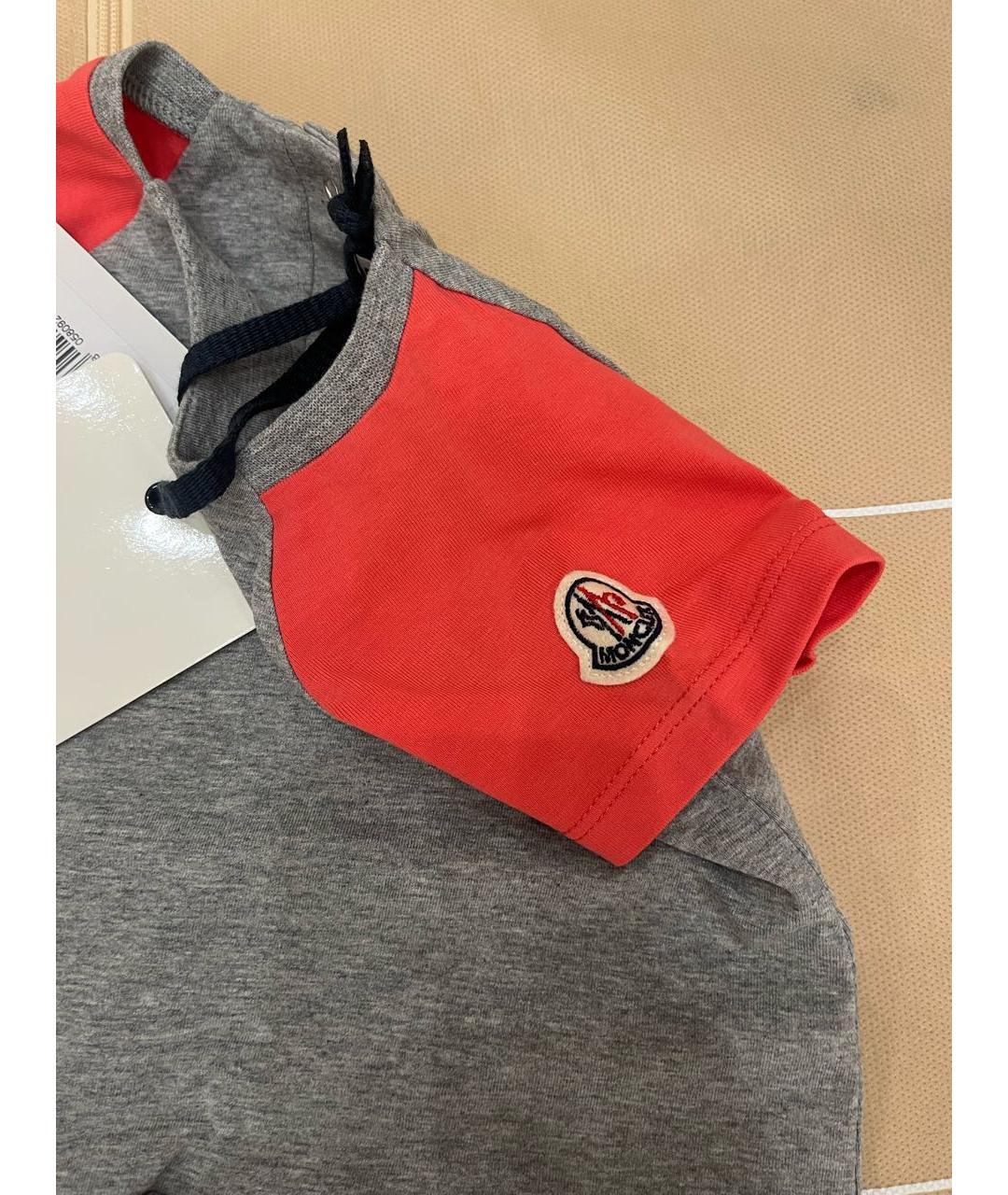 MONCLER Серый комплект, фото 4