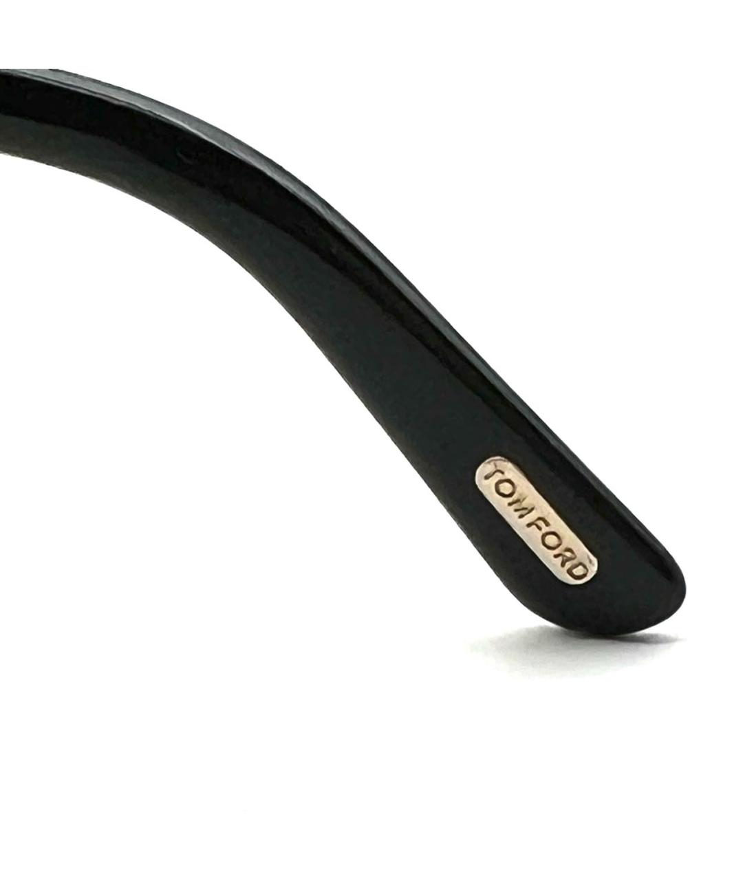 TOM FORD Черные пластиковые солнцезащитные очки, фото 8