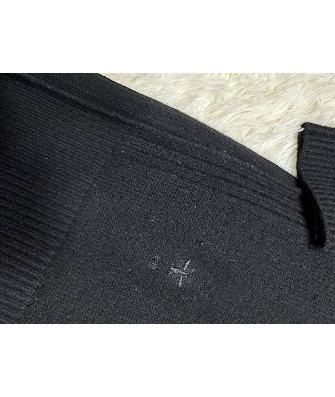 CHRISTIAN DIOR Черная кашемировая жилетка, фото 2