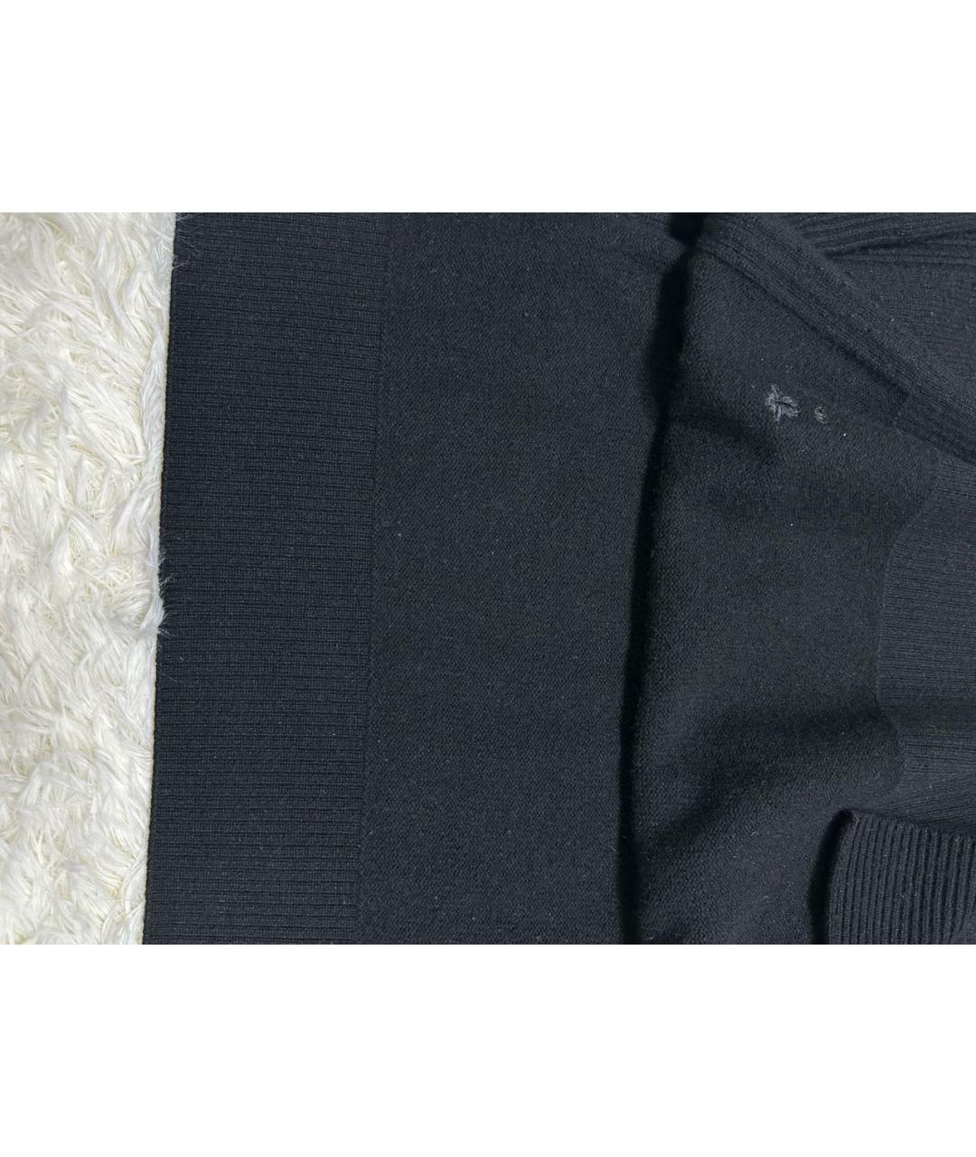 CHRISTIAN DIOR Черная кашемировая жилетка, фото 3