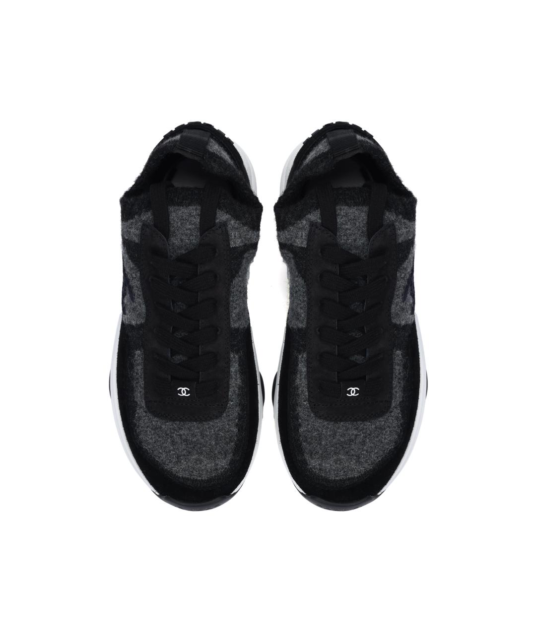 CHANEL Серые кроссовки, фото 3