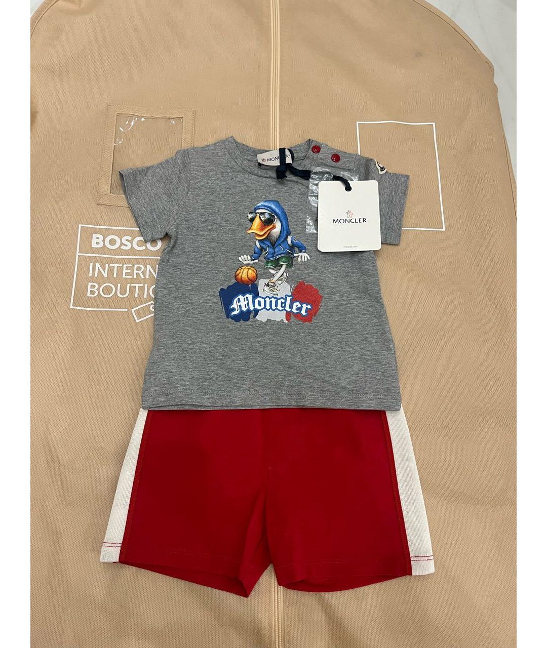 MONCLER Серый комплект, фото 8