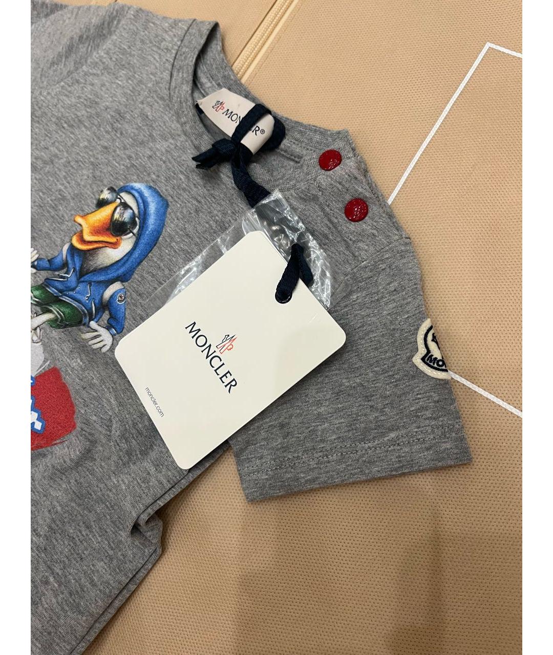 MONCLER Серый комплект, фото 4
