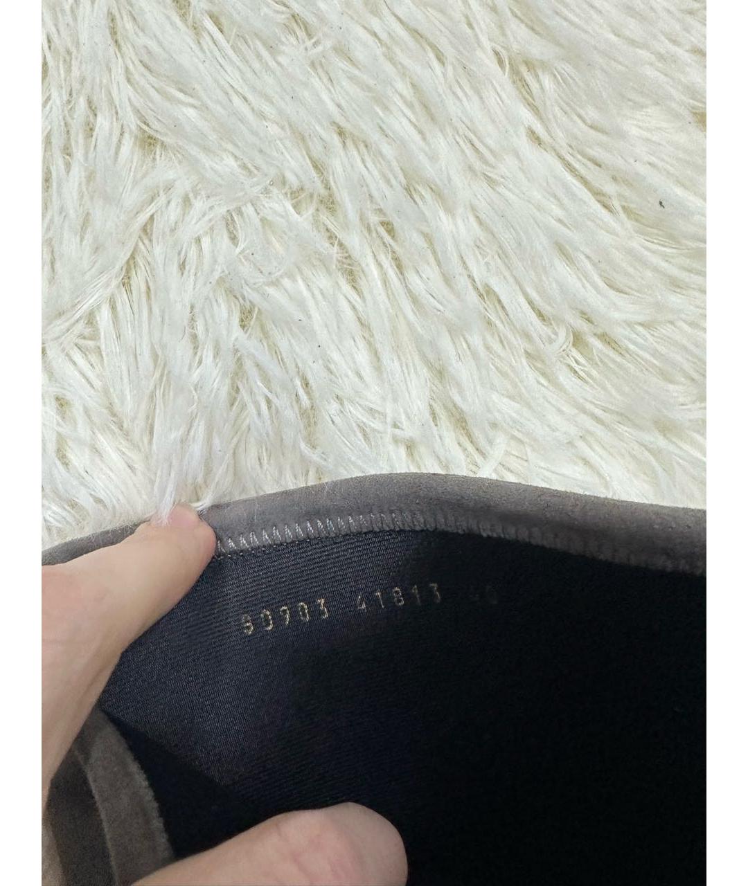 GIANVITO ROSSI Серые сапоги, фото 5