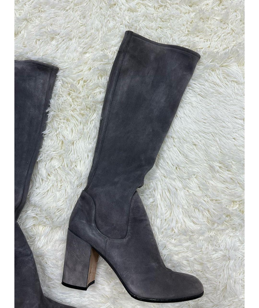 GIANVITO ROSSI Серые сапоги, фото 2