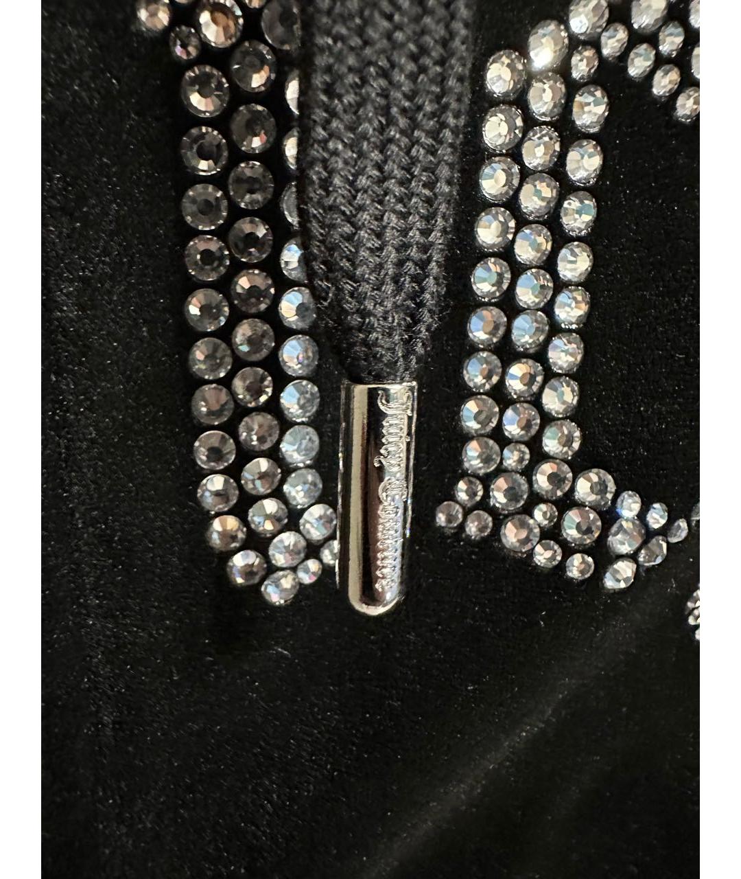 JUICY COUTURE Черный велюровый костюм с брюками, фото 5