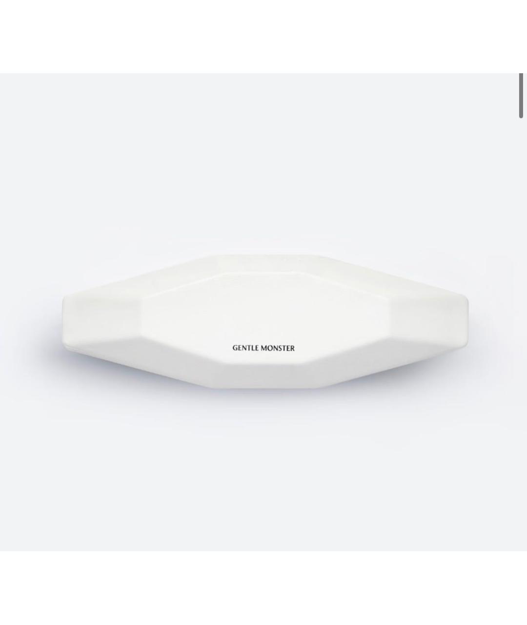 GENTLE MONSTER Белые металлические солнцезащитные очки, фото 4
