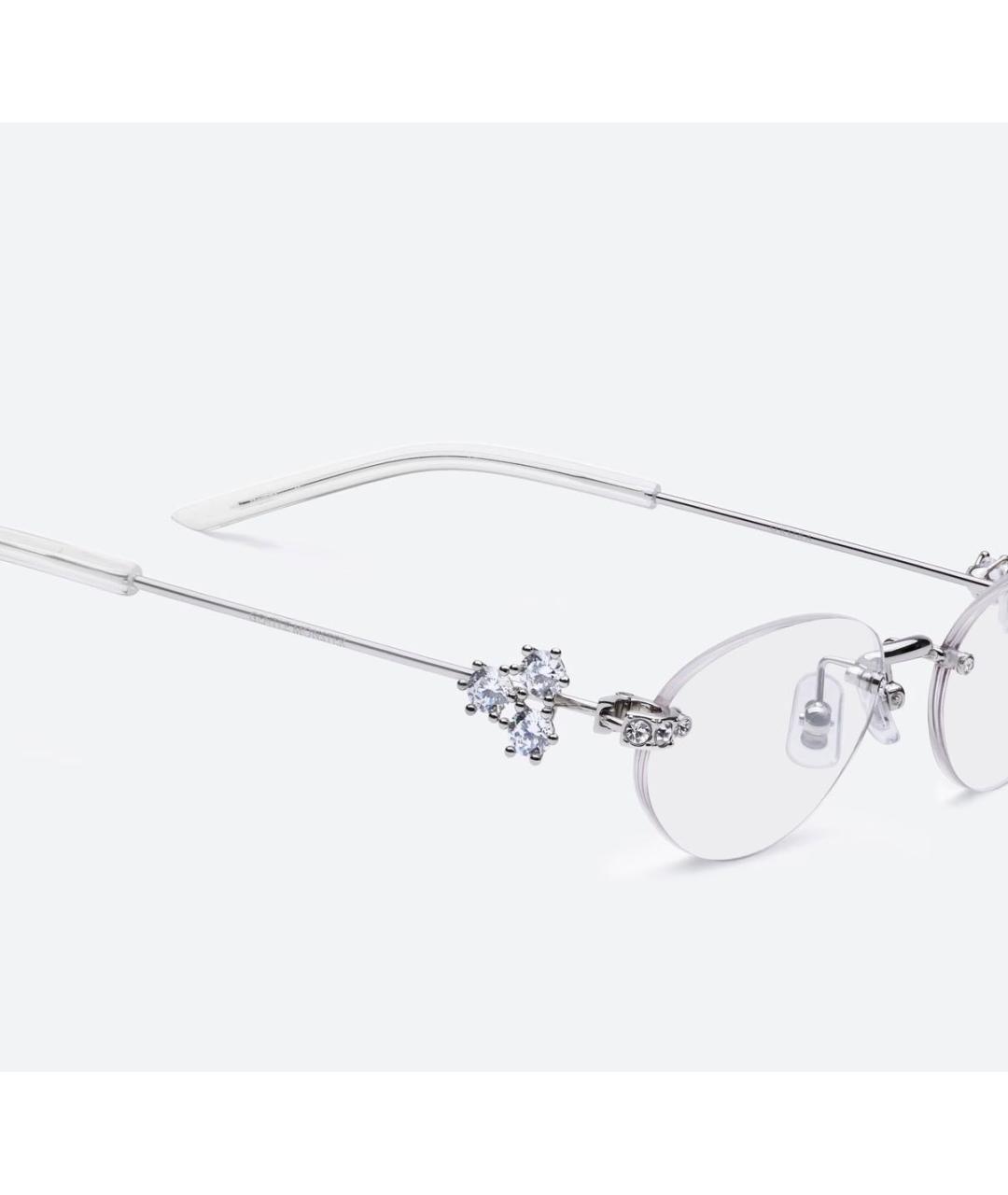 GENTLE MONSTER Белые металлические солнцезащитные очки, фото 3