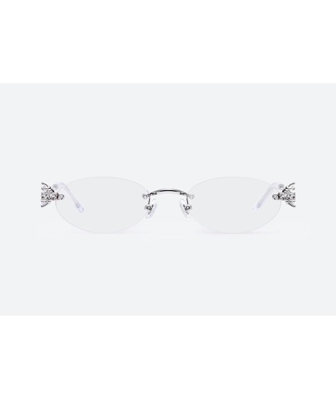 GENTLE MONSTER Белые металлические солнцезащитные очки, фото 2