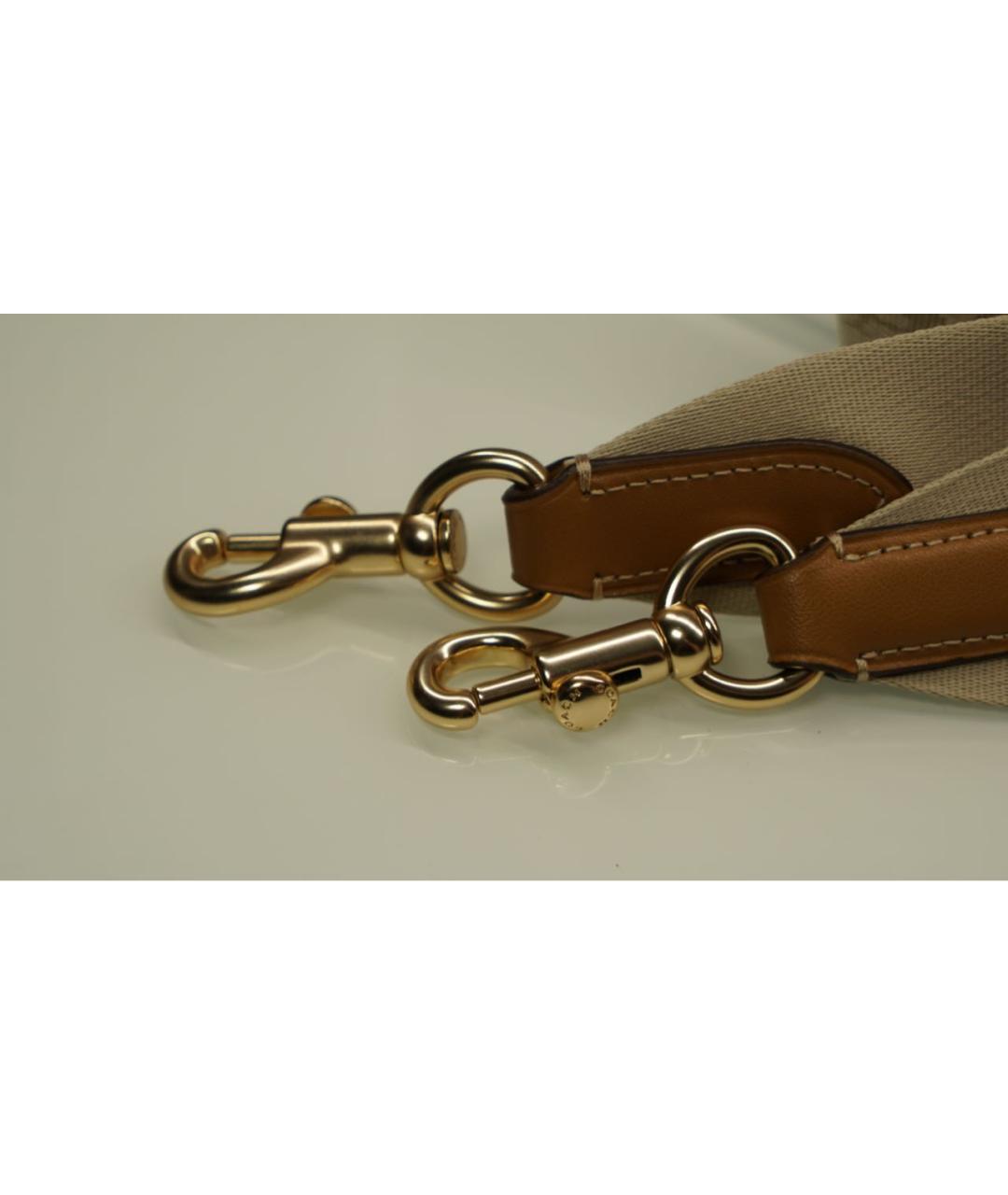 COACH Бежевая сумка через плечо, фото 8