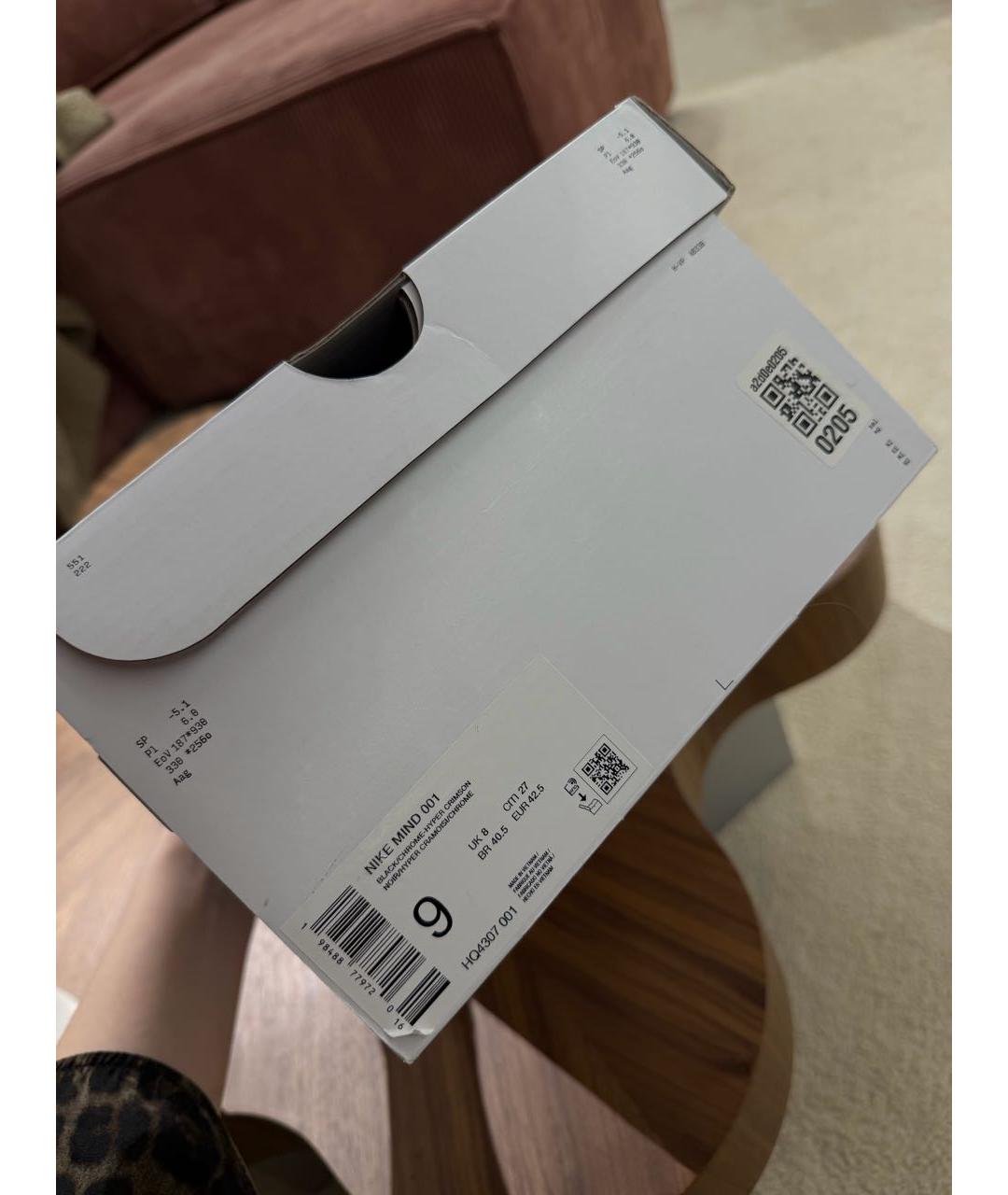 NIKE Черные резиновые шлепанцы, фото 2