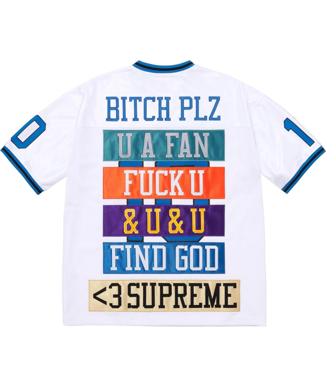 SUPREME Белая футболка, фото 2