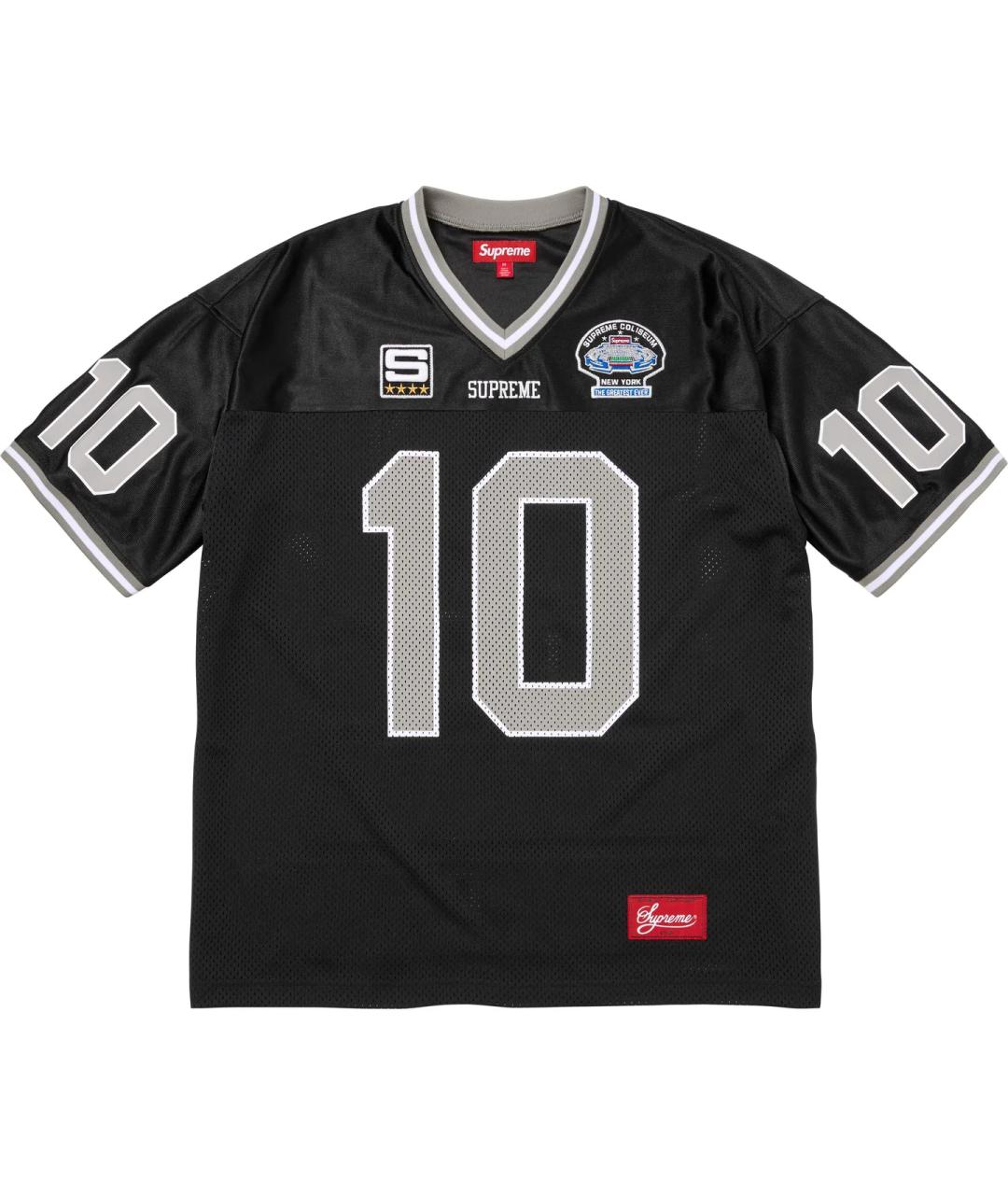 SUPREME Черная футболка, фото 1