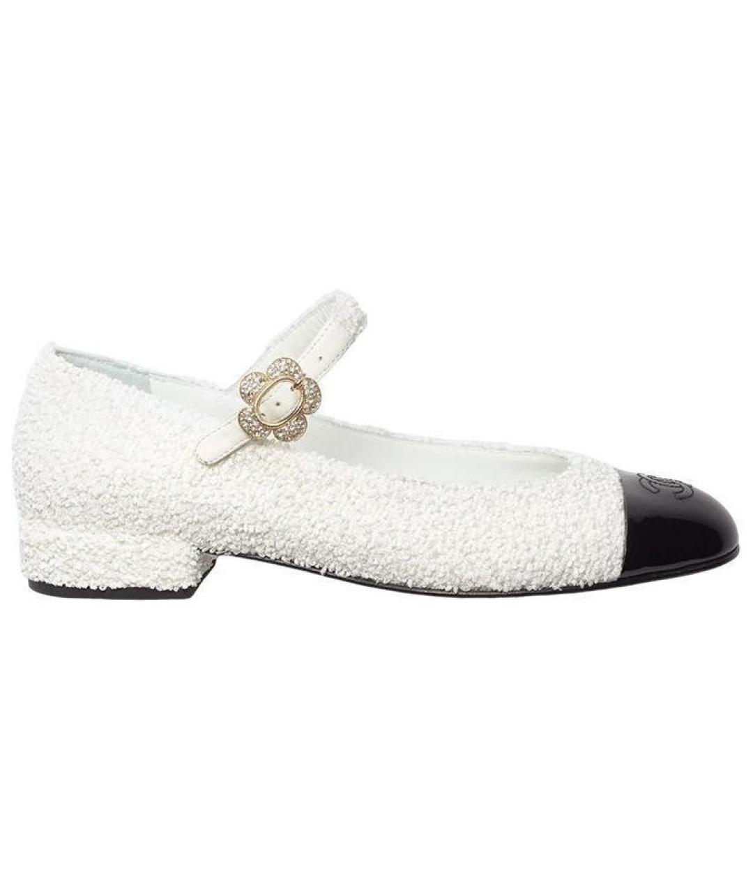 CHANEL Белые туфли, фото 1