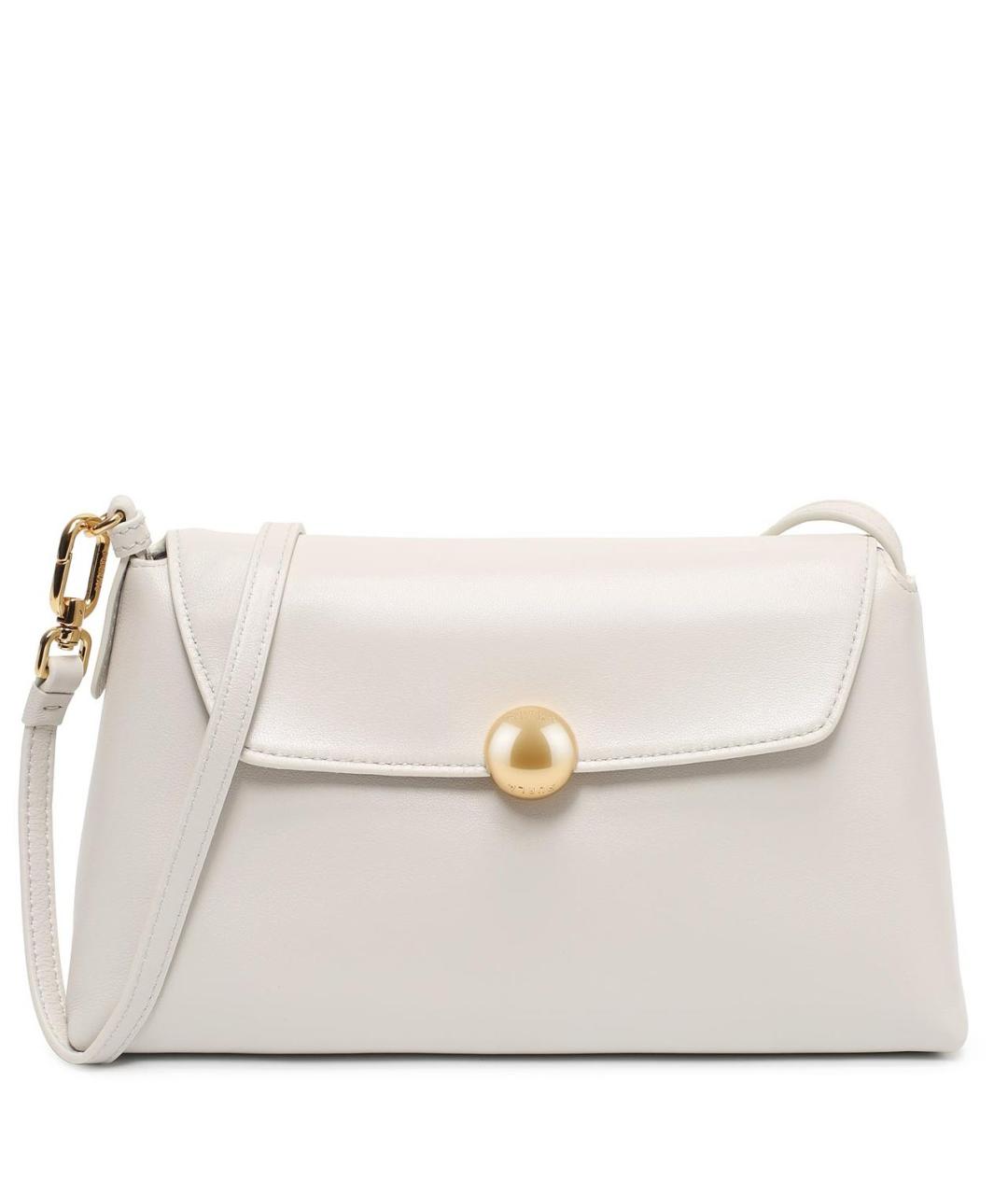 FURLA Белая кожаная сумка через плечо, фото 9