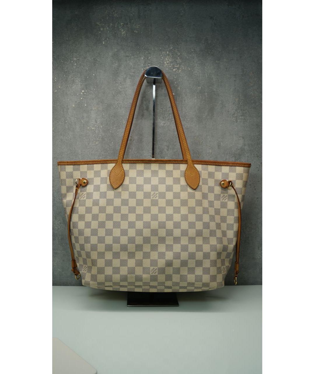 LOUIS VUITTON Белая сумка тоут, фото 3