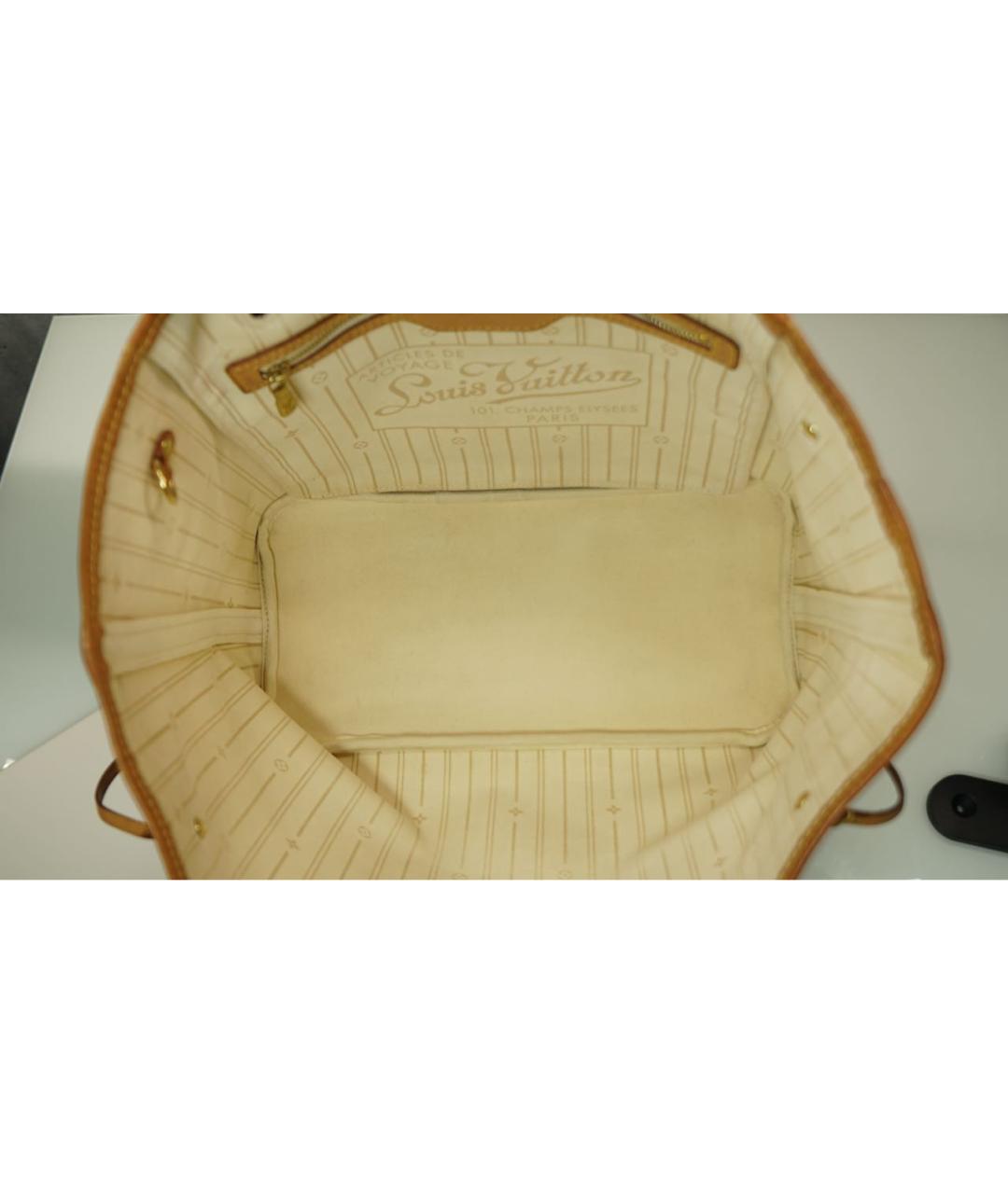 LOUIS VUITTON Белая сумка тоут, фото 6