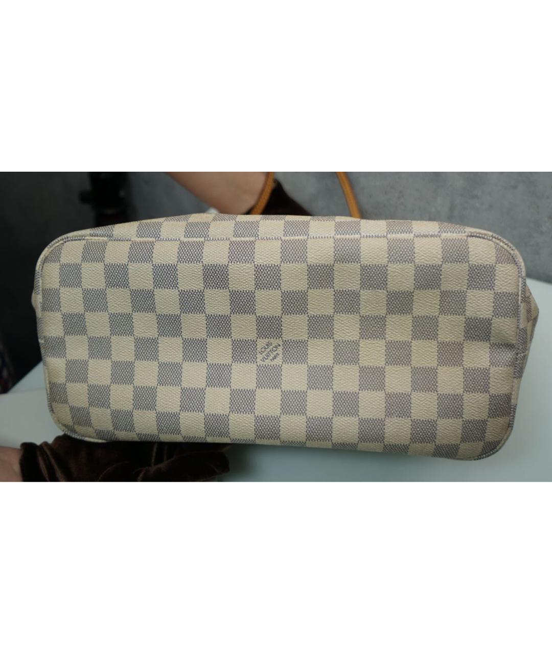 LOUIS VUITTON Белая сумка тоут, фото 7