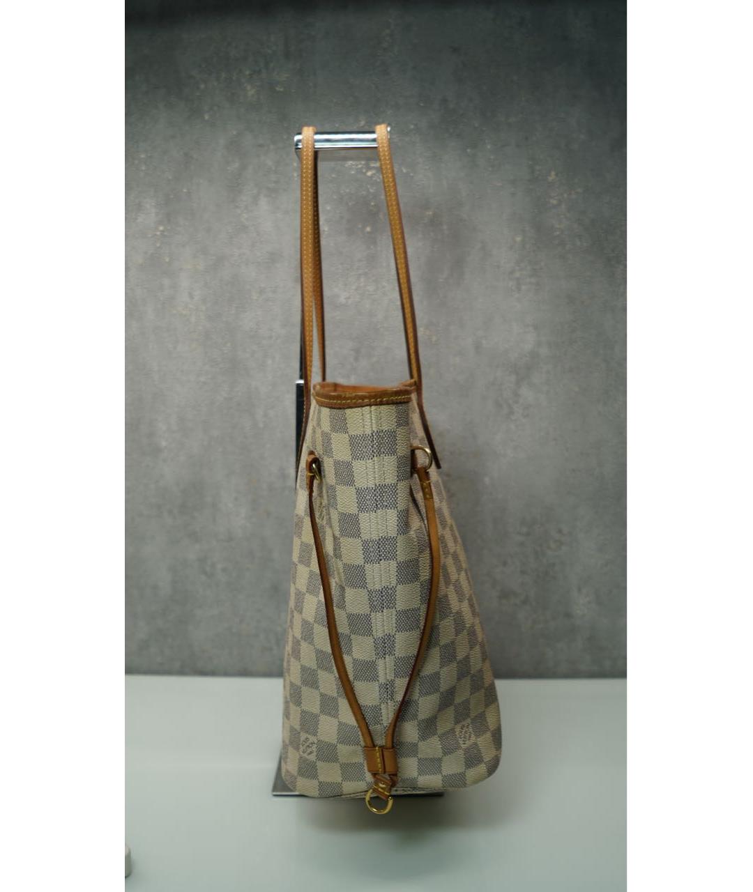 LOUIS VUITTON Белая сумка тоут, фото 5