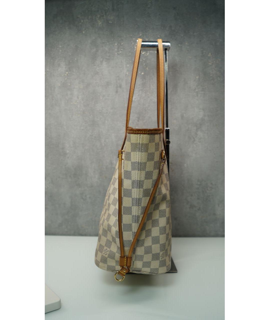 LOUIS VUITTON Белая сумка тоут, фото 4