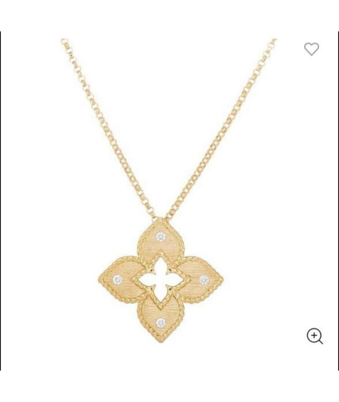 ROBERTO COIN Золотое колье из желтого золота, фото 3