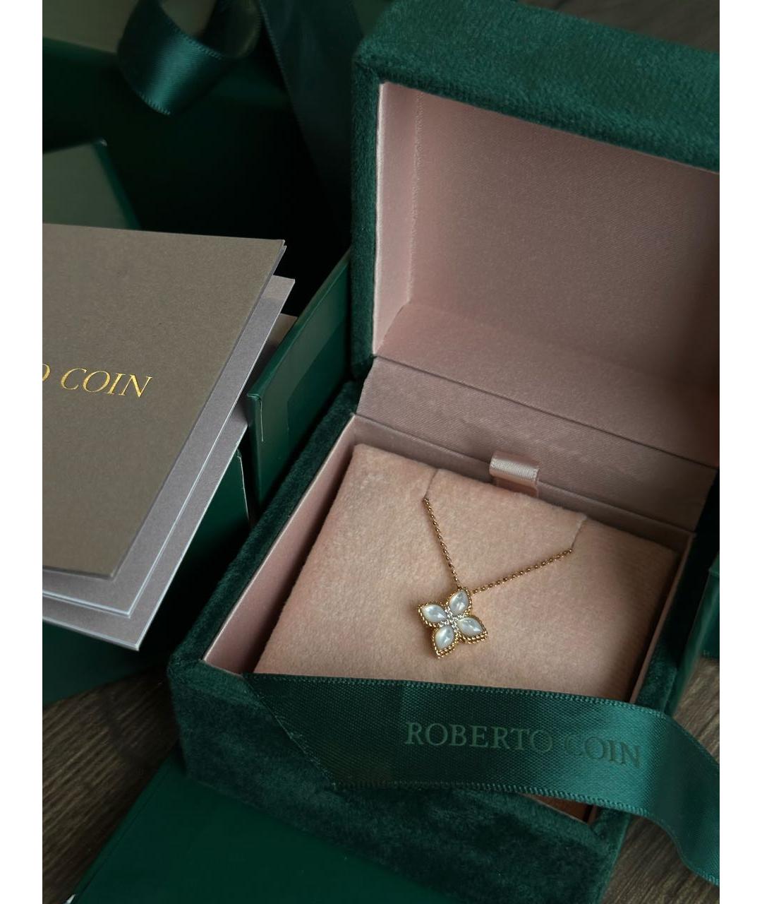 ROBERTO COIN Золотое колье из желтого золота, фото 2