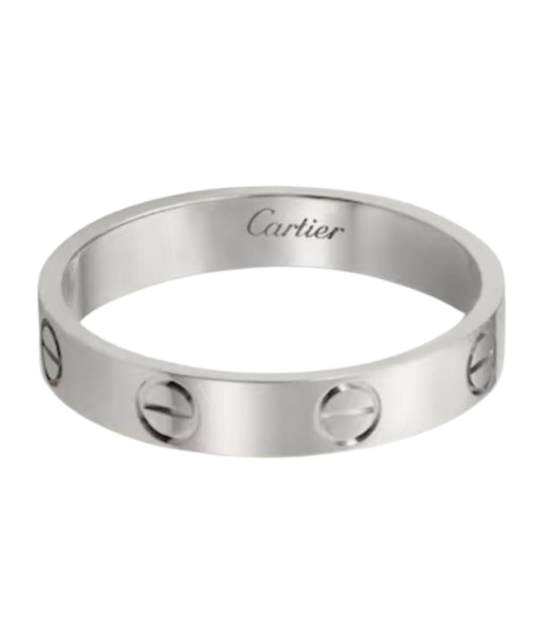 CARTIER Серебряное кольцо из белого золота, фото 6