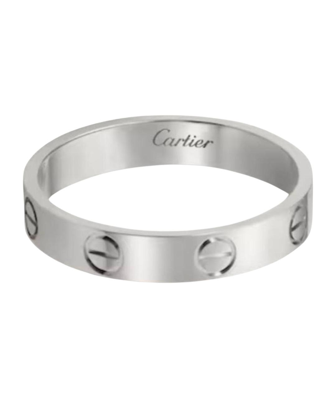 CARTIER Серебряное кольцо из белого золота, фото 1