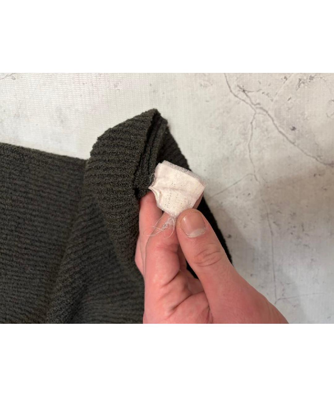 MAX MARA Антрацитовая шерстяная жилетка, фото 4