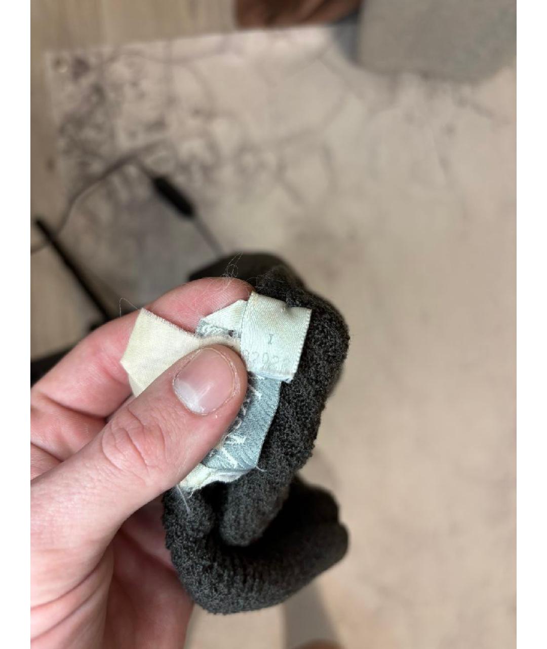 MAX MARA Антрацитовая шерстяная жилетка, фото 6