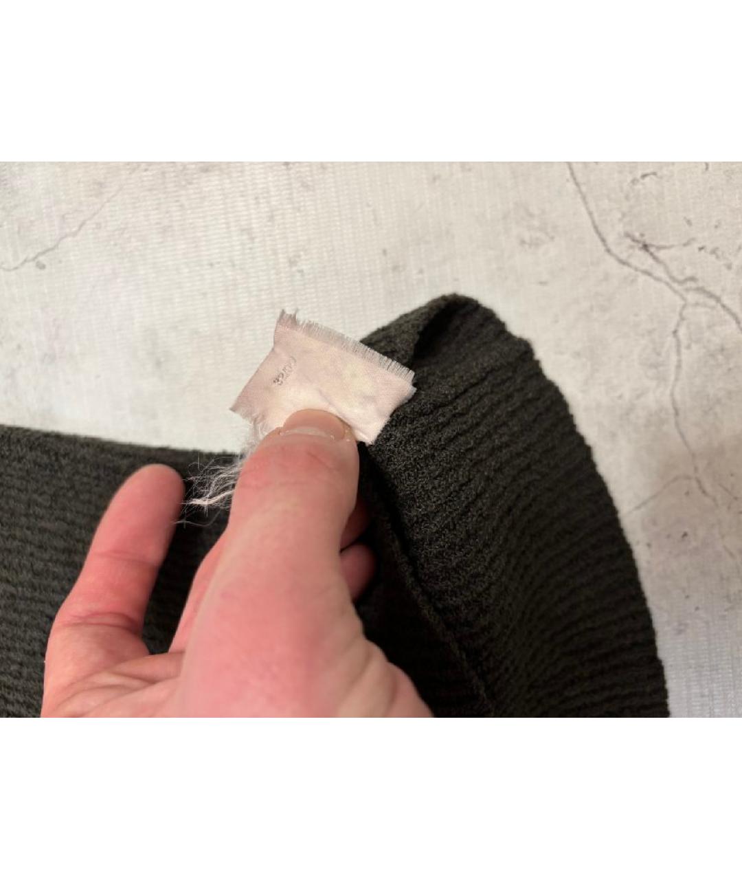 MAX MARA Антрацитовая шерстяная жилетка, фото 5