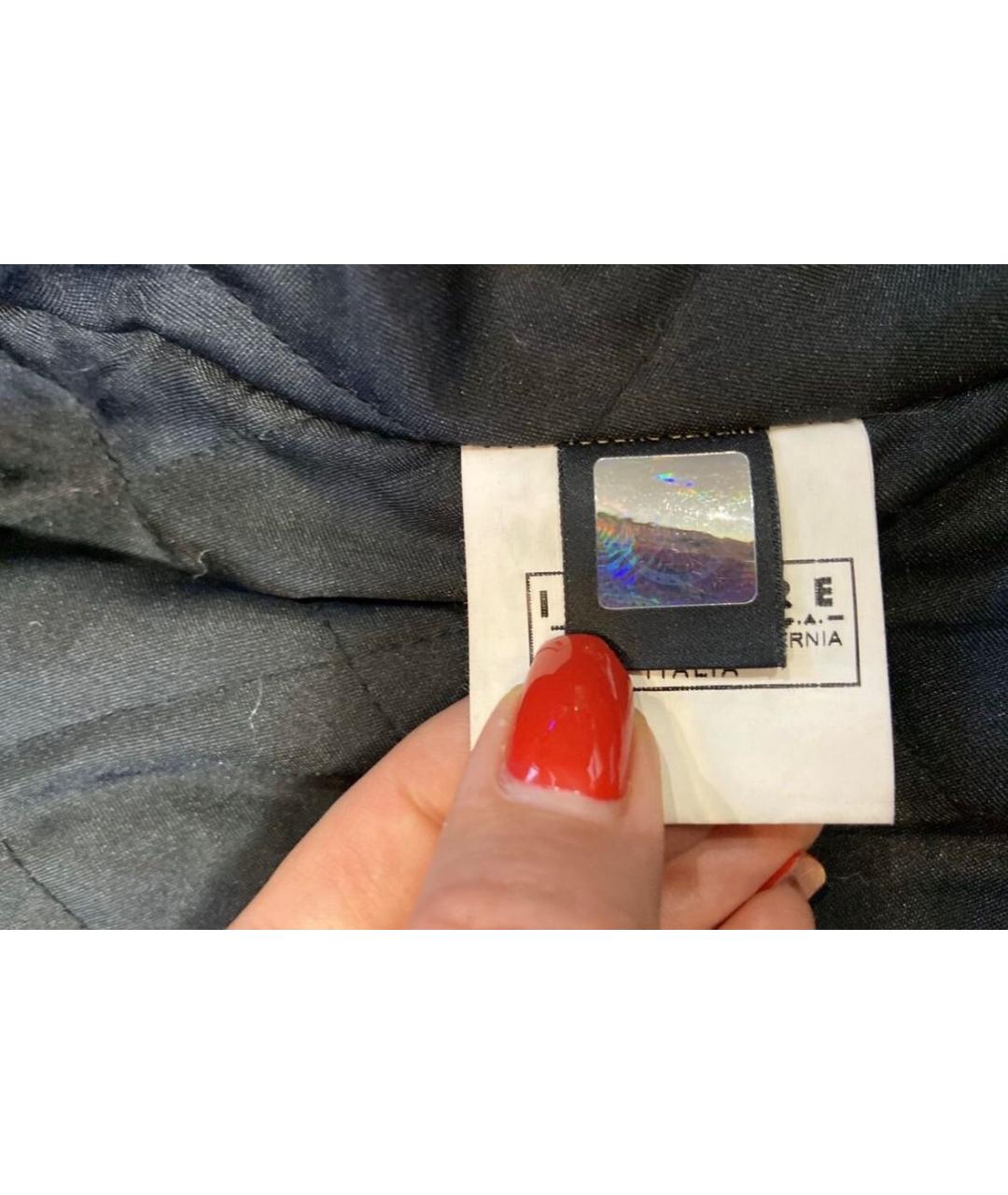 JUST CAVALLI Черная кожаная куртка, фото 7