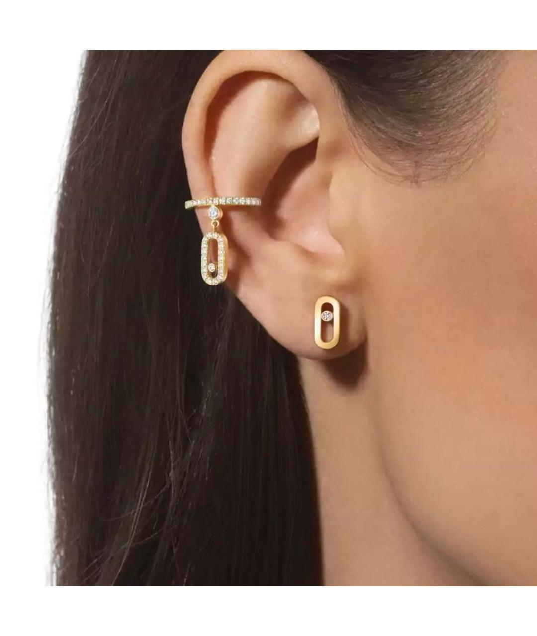 MESSIKA Золотые серьги из желтого золота, фото 3