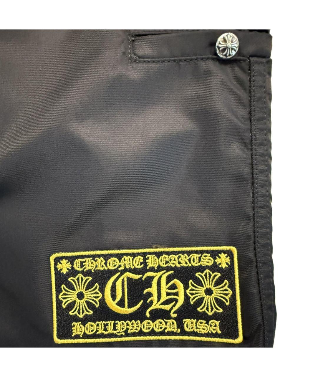 CHROME HEARTS Черные шорты, фото 3