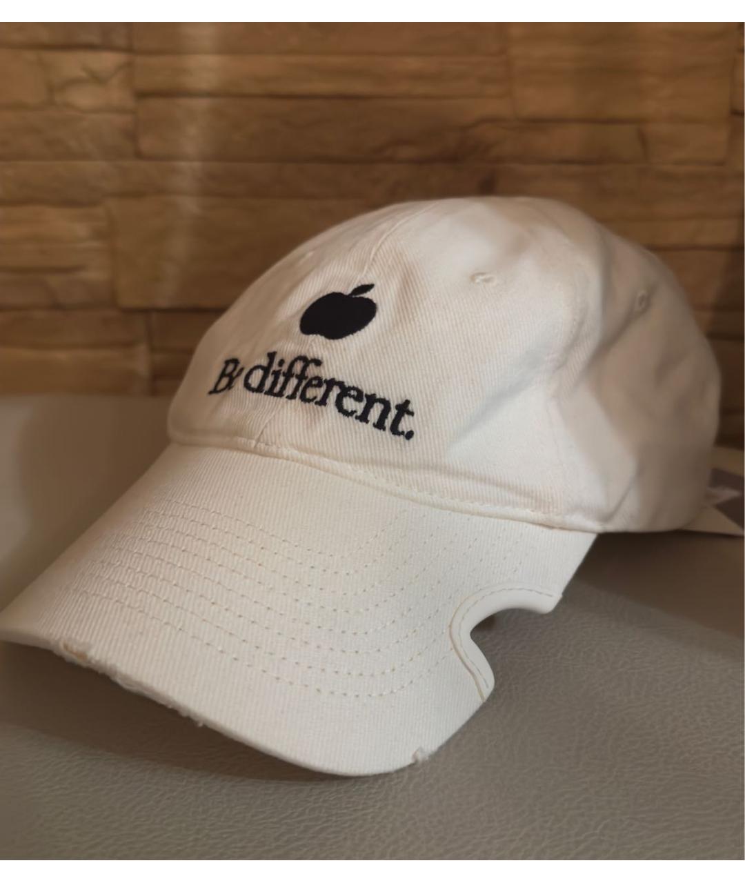 BALENCIAGA Белая хлопковая кепка/бейсболка, фото 4
