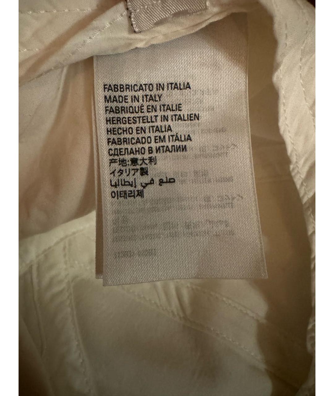 BALENCIAGA Белая хлопковая кепка/бейсболка, фото 8