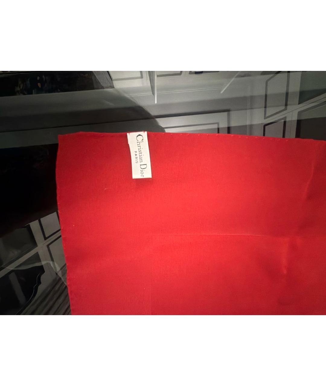 CHRISTIAN DIOR Красный платок, фото 2