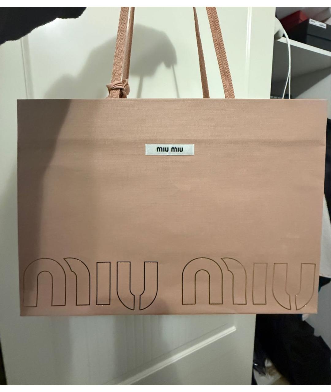 MIU MIU Розовые солнцезащитные очки, фото 5