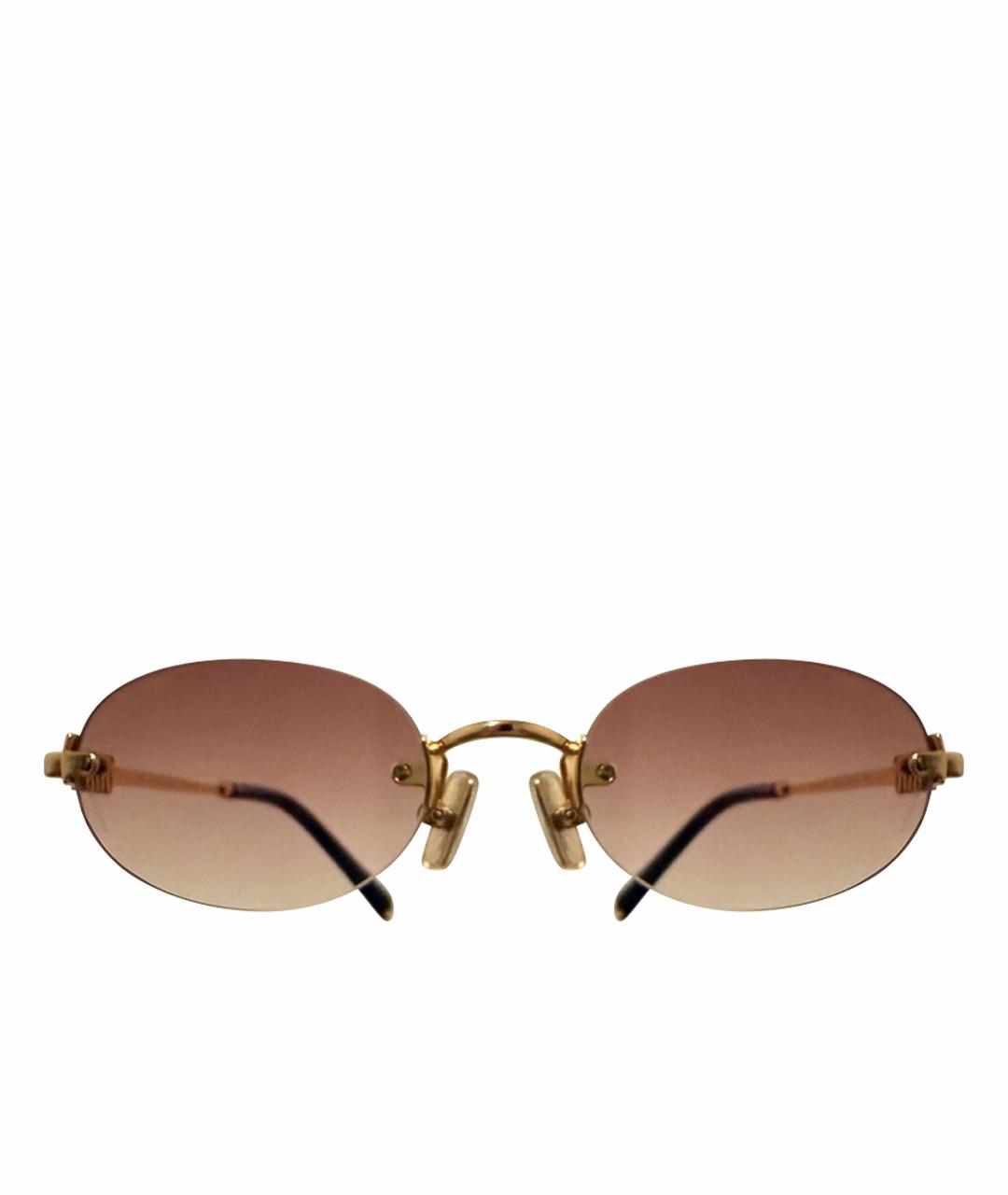 MIU MIU Розовые солнцезащитные очки, фото 1