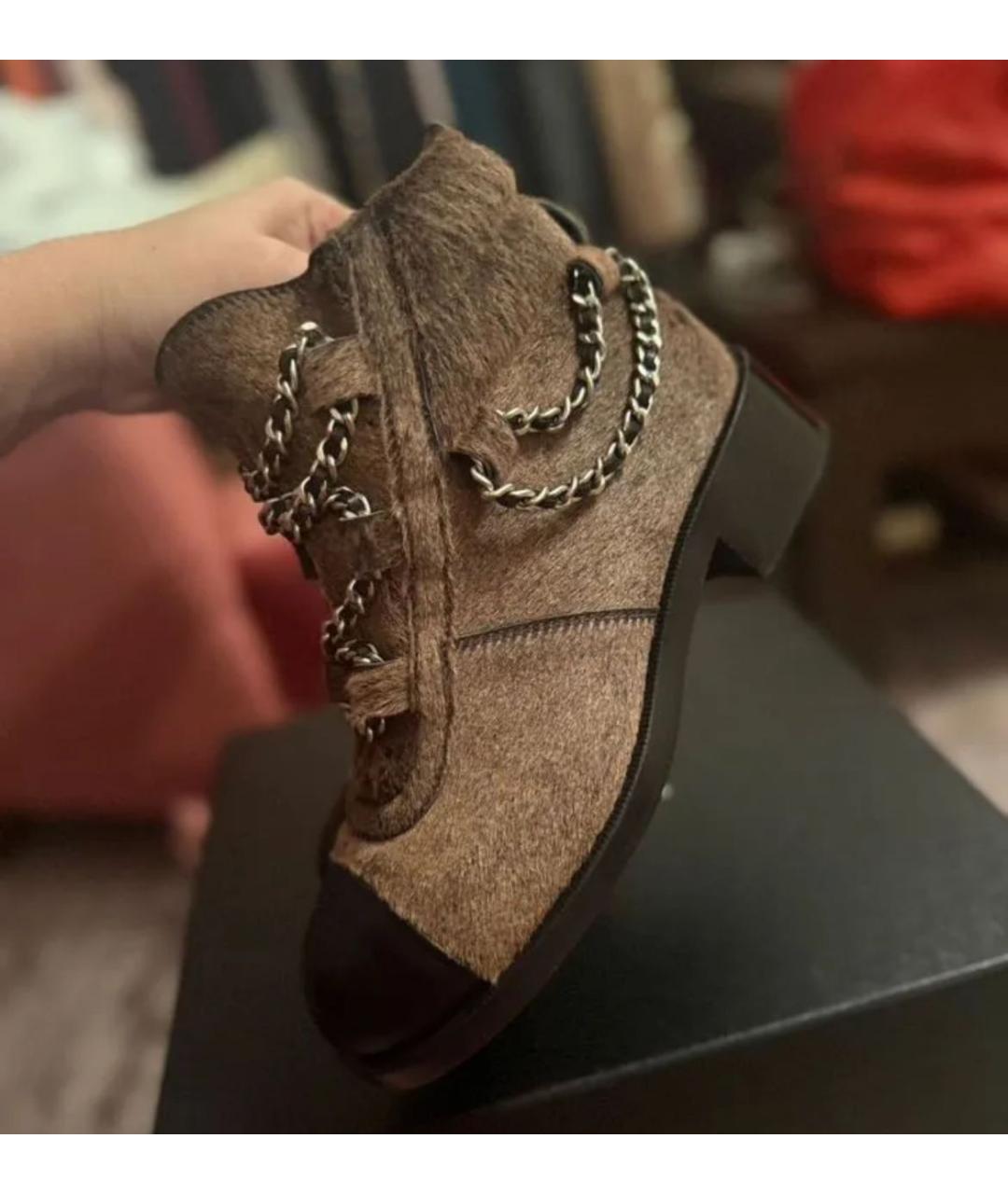 CHANEL Ботинки, фото 3