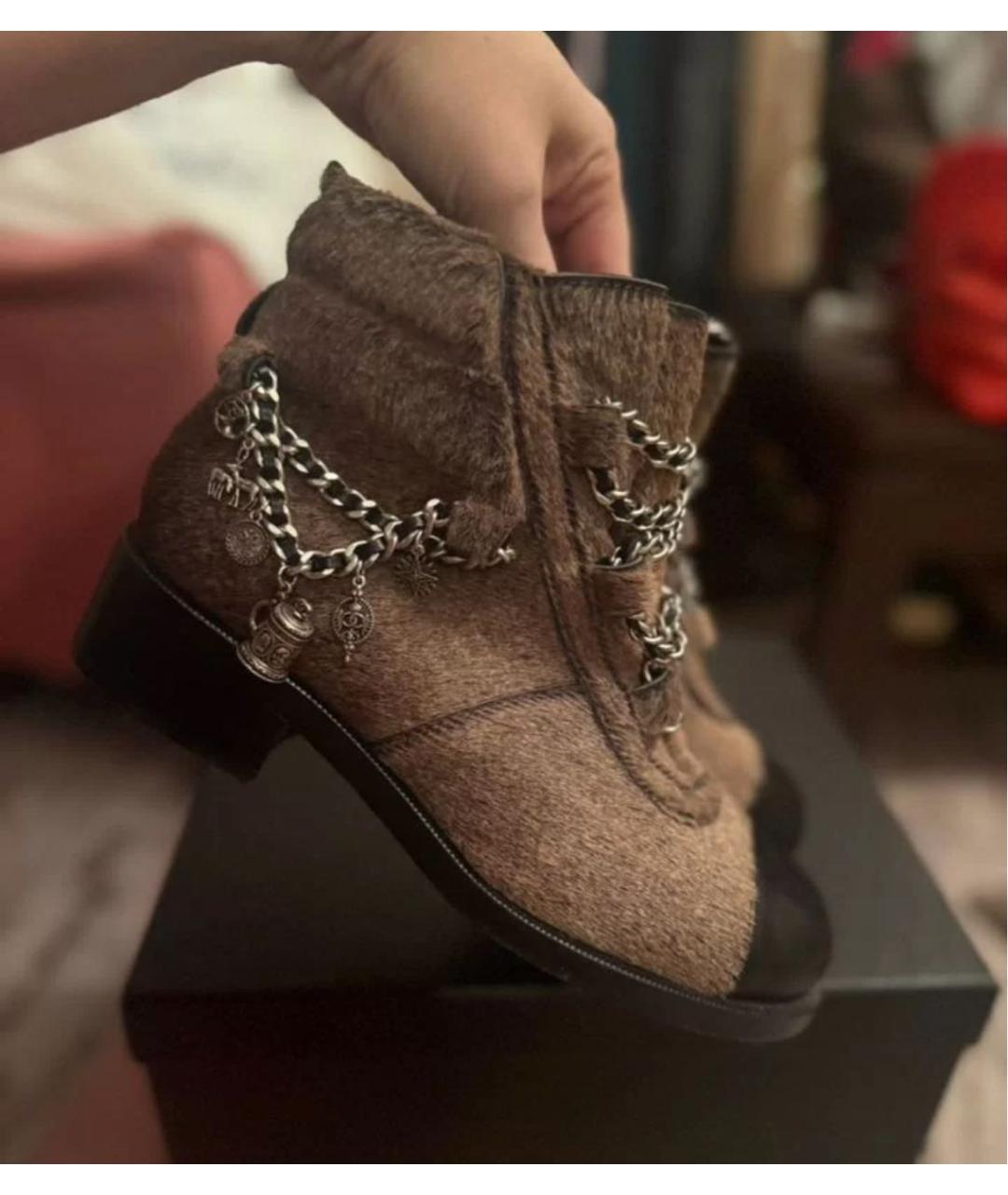 CHANEL Ботинки, фото 8