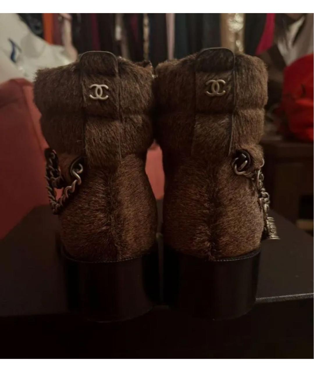 CHANEL Ботинки, фото 4