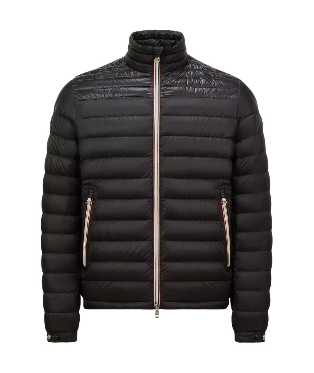 MONCLER Черный пуховик, фото 1