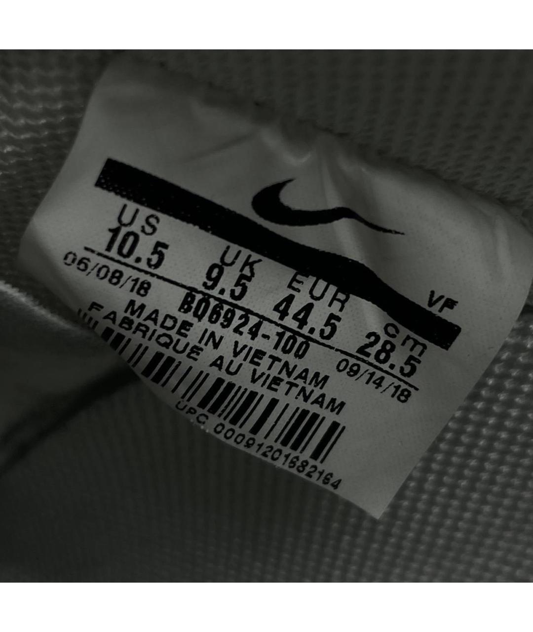 NIKE Белые кожаные низкие кроссовки / кеды, фото 7