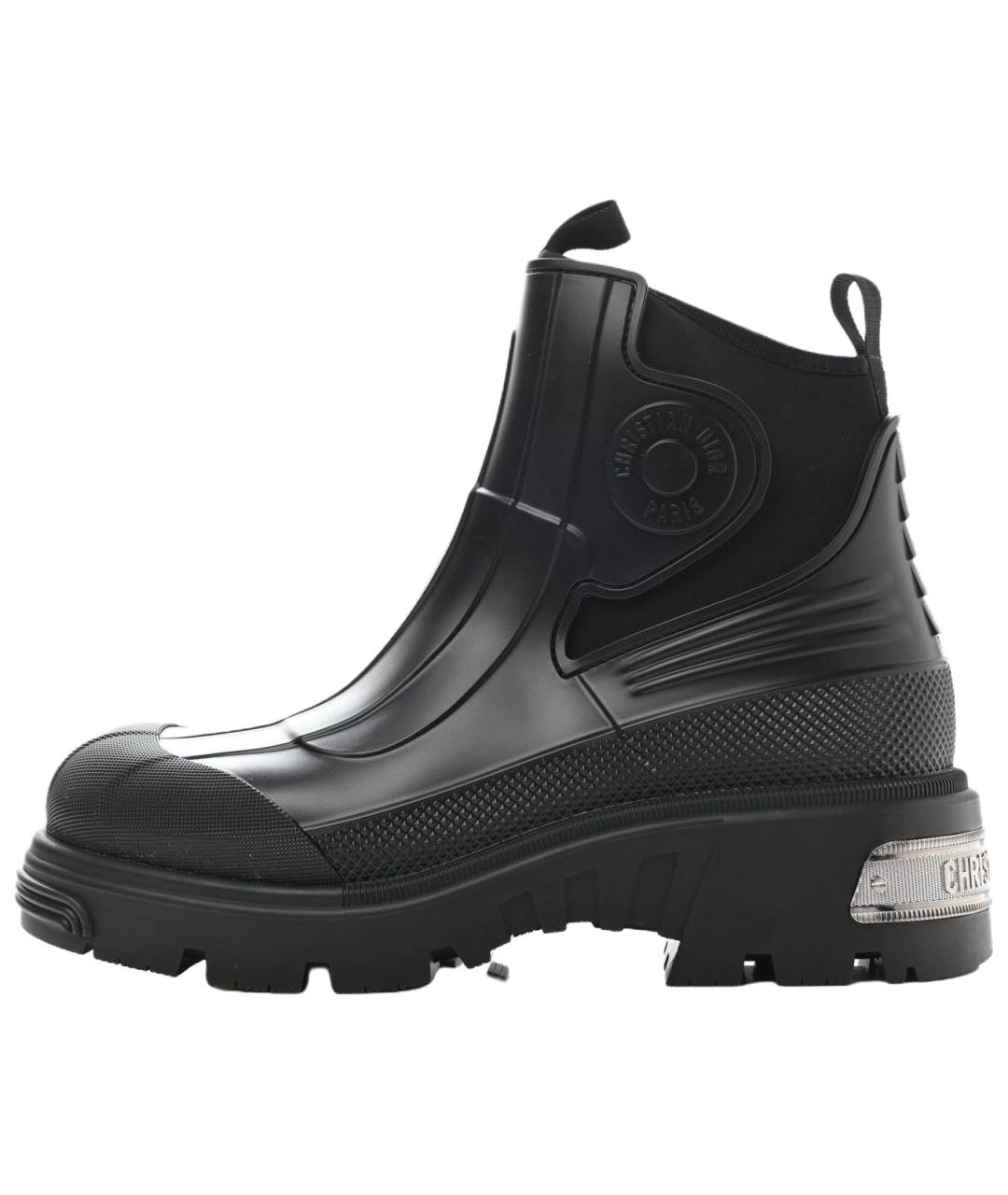 CHRISTIAN DIOR Черные ботинки, фото 6