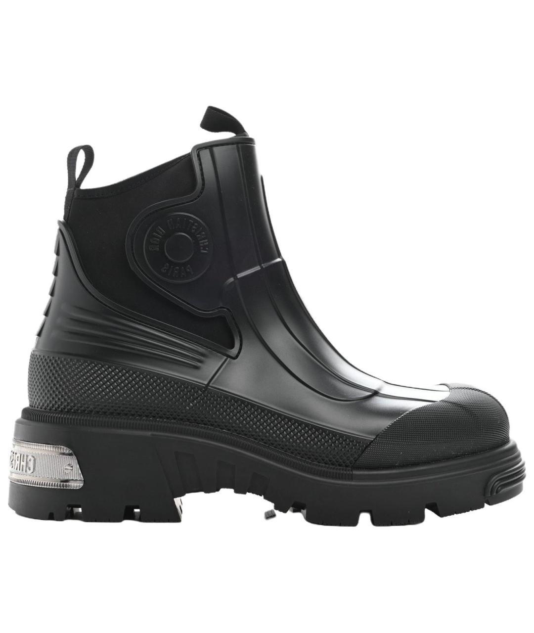 CHRISTIAN DIOR Черные ботинки, фото 7