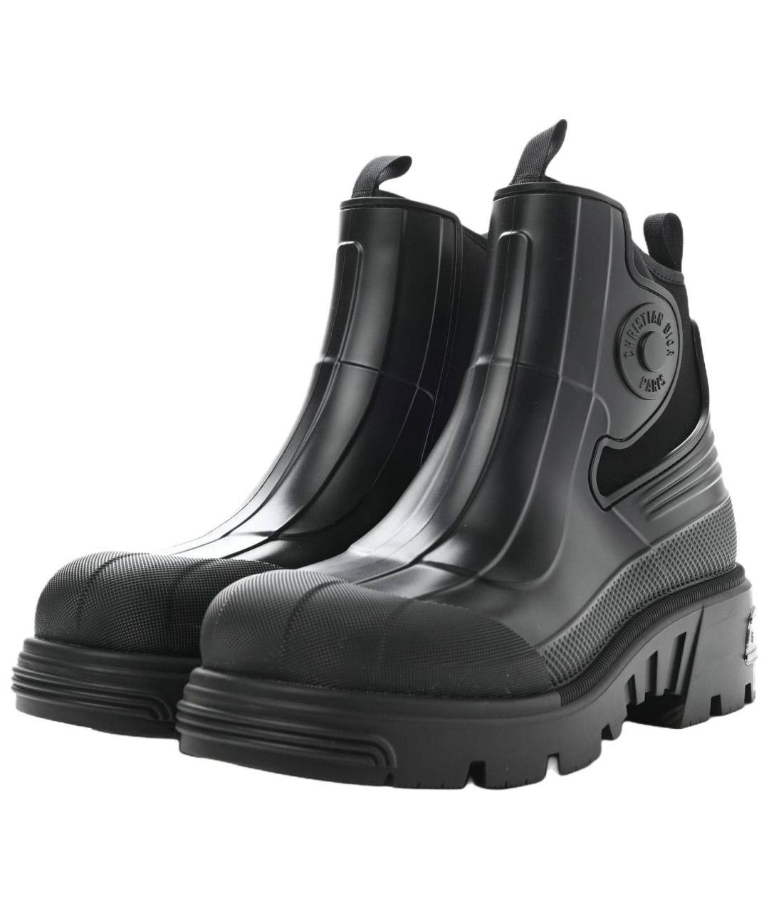 CHRISTIAN DIOR Черные ботинки, фото 2